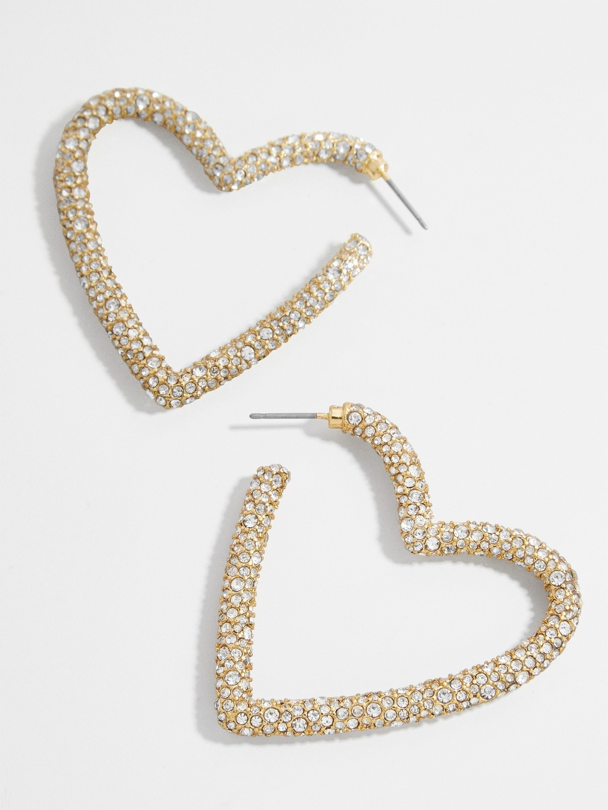 Ciena Heart Hoop Earrings | BaubleBar (US)