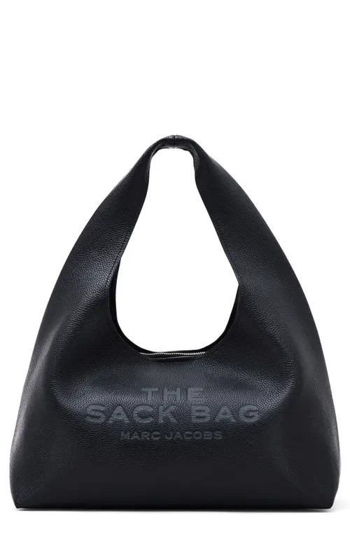 Marc Jacobs The Leather Sack Bag in Black at Nordstrom | Nordstrom