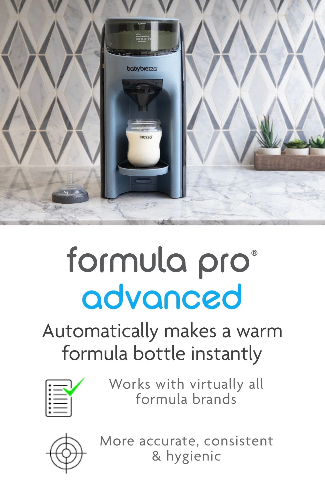 Attention formula moms 🚨

This will make your life so much easier! It’s pretty such a barista system for bottles. It mixes and warms your bottle instantly. Fully customizable formula maker (3 temperature settings, 1 oz dispensing between 2-10 oz.

#LTKbaby #LTKHoliday #LTKbump