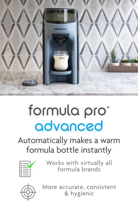 Attention formula moms 🚨

This will make your life so much easier! It’s pretty such a barista system for bottles. It mixes and warms your bottle instantly. Fully customizable formula maker (3 temperature settings, 1 oz dispensing between 2-10 oz.

#LTKbaby #LTKHoliday #LTKbump