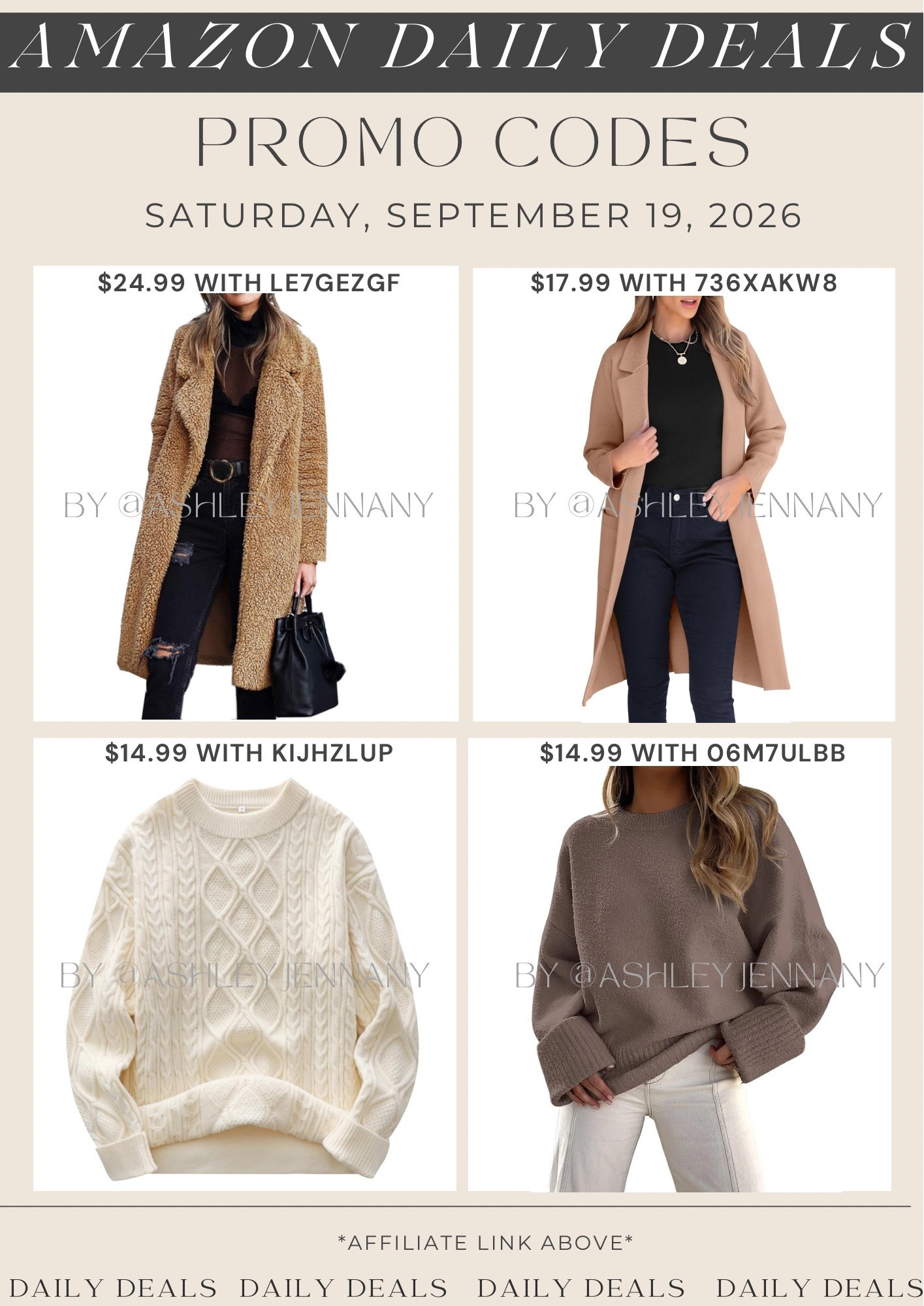 Amazon deals

#LTKSeasonal #LTKSaleAlert #LTKMidsize