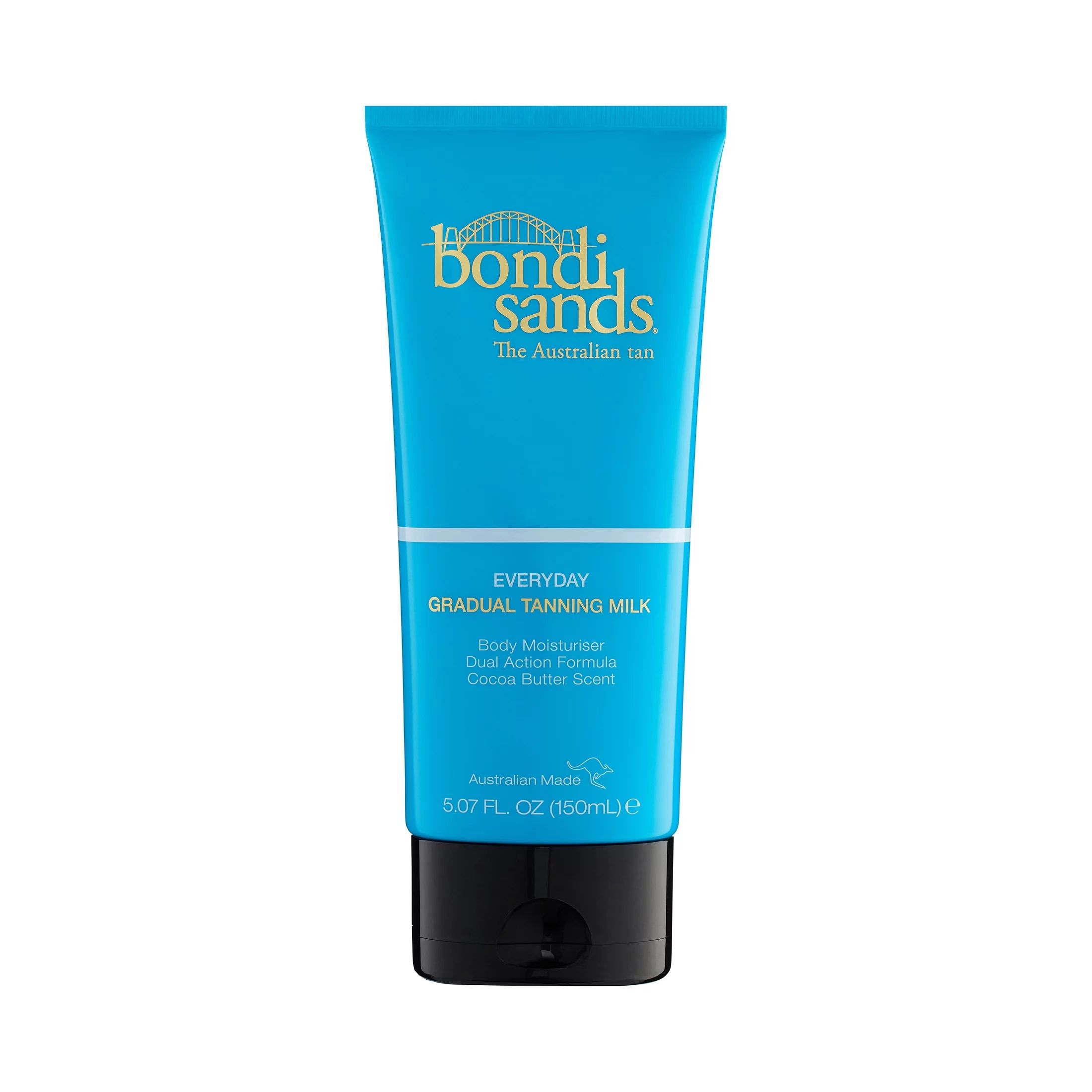 Bondi Sands Everyday Gradual Self Tanning Milk Lotion, Body Moisturizer, Cocoa Butter, 5.07 fl oz | Walmart (US)