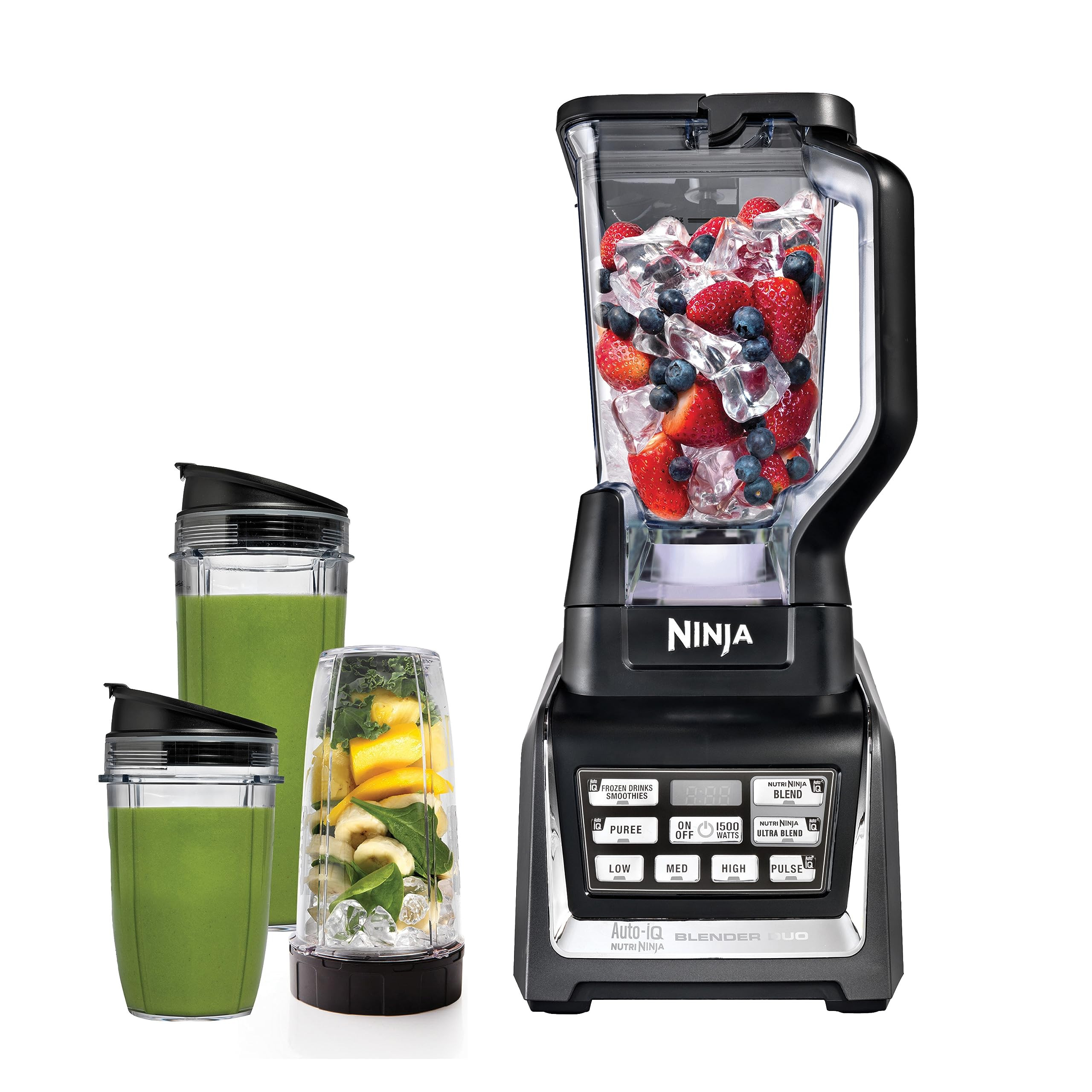 Ninja BL642 Nutri Ninja Personal & Countertop Blender with 1200W Auto-iQ Base, 72 oz. Pitcher, an... | Amazon (US)
