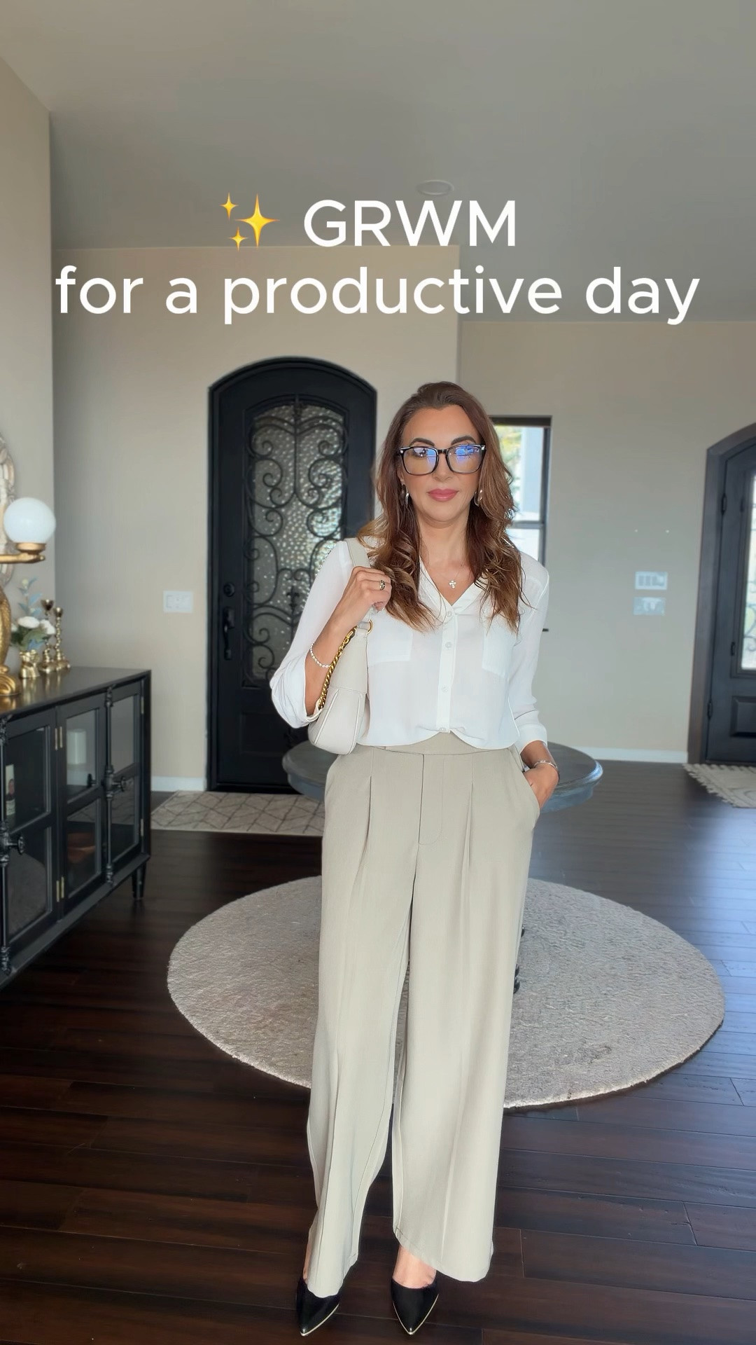 The kind of work pants you’ll reach for again and again. 🤍

These wide-leg trousers are comfortable, flattering, and easy to style for the office, meetings, or everyday wear. I love the polished look, the high-waisted fit, and how effortlessly they pair with a classic button-down or blazer.

I’ve linked everything from this look so you can recreate it with ease. Save this outfit for your next workwear refresh! ✨

#LTKootd #LTKWorkwear #LTKBump