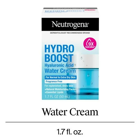 Neutrogena Hydro Boost Hyaluronic Acid Water Cream, 1.7 fl. oz | Walmart (US)