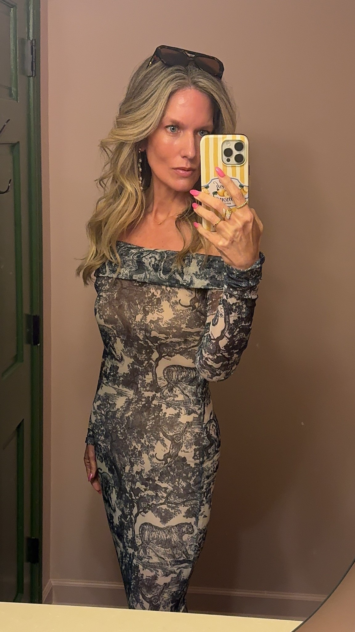 OOTN 

Dress is sheer so you need to wear a slip underneath. Wearing size smalll

#LTKSeasonal #LTKParties #LTKOver40