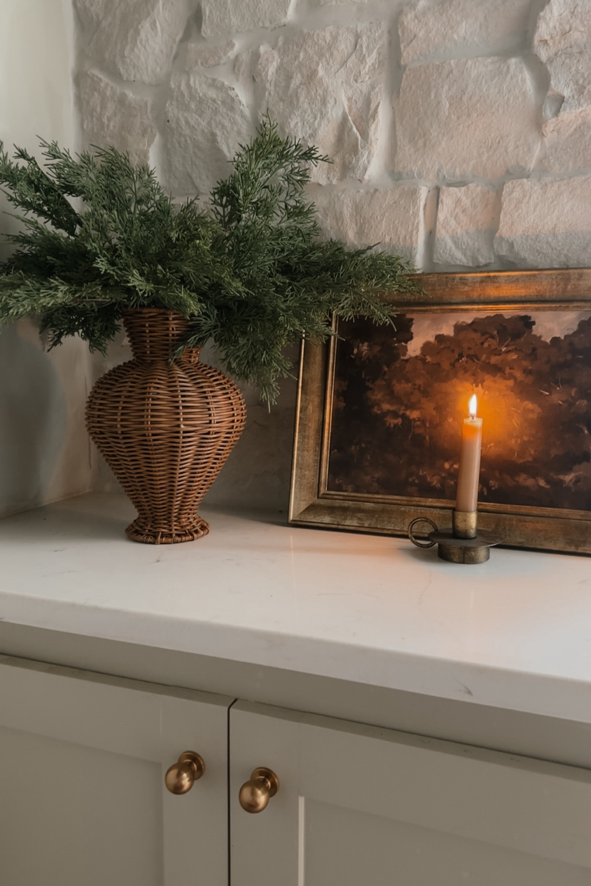 Christmas stems from Amazon! Set of 8 for 17.99! I used all 8 here for a full look! 

#LTKHome #LTKSeasonal