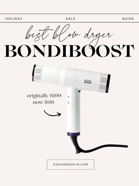 50% off of my favorite blow dryer!!! 
It’s a must!! Dries my hair + extensions so much quicker!! 

#LTKbeauty #LTKfindsunder100 #LTKHoliday