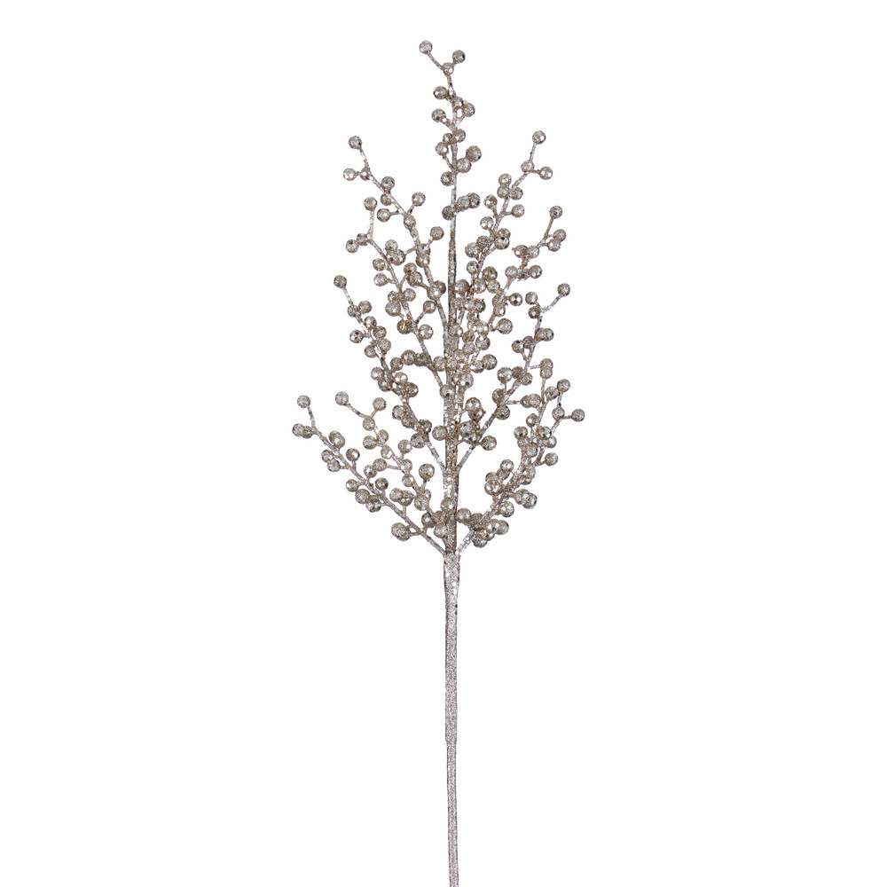 CANVAS Christmas Glittering Decoration Berry Spray, Gold, 20-in | Canadian Tire