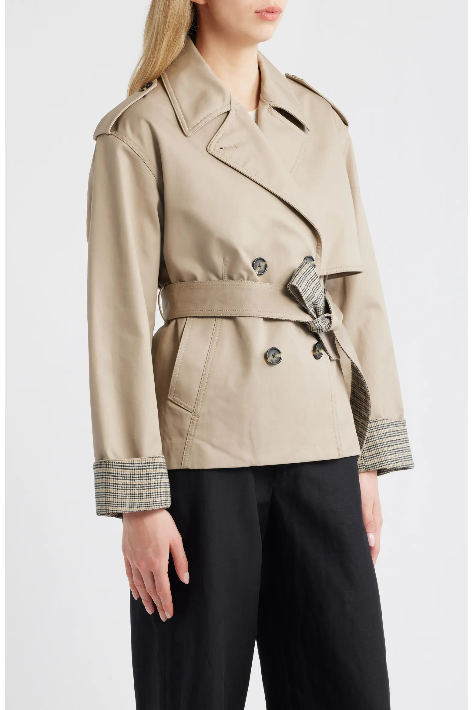 Bonnie Crop Trench Coat (Women) | Nordstrom | Nordstrom