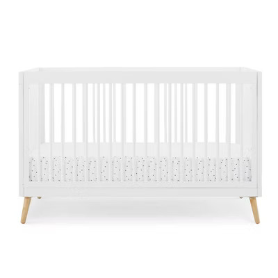 Delta Children Jordan 4-in-1 Convertible Crib - Bianca White | Target