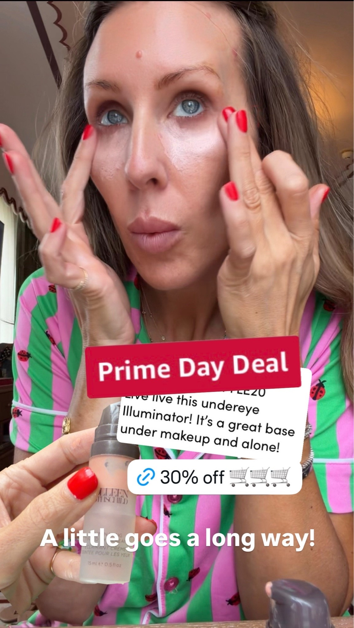 This under-eye illuminator is a total game-changer. I use it every morning and a little goes a long way to brighten, hydrate, and prep your under-eyes for makeup or a fresh, natural glow. Perfect for quick mornings or adding that extra pop to your routine.

undereye illuminator, eye cream, morning skincare, hydrating skincare, brightening under eyes, skincare routine, Prime Day deal, makeup prep, self care essentials, beauty favorites, Amazon beauty find, TheMomInStyle

#LTKSaleAlert #LTKOver40 #LTKBeauty