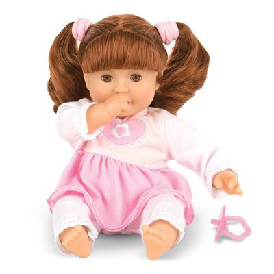 Melissa & Doug Mine to Love Brianna 12" Soft Body Baby Doll with Hair and Outfit: Articulated Emotional Development Toy | Target