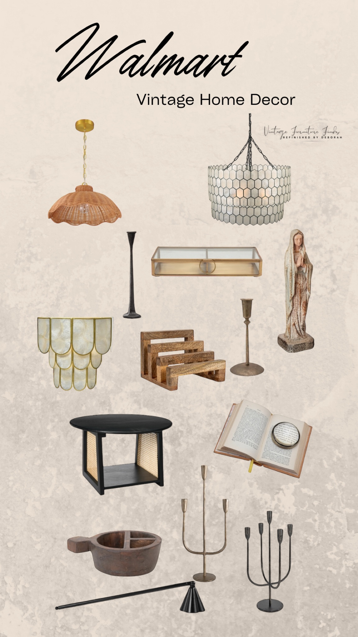 Vintage Home Decor 

#LTKHome #LTKFindsUnder50 #LTKStyleTip