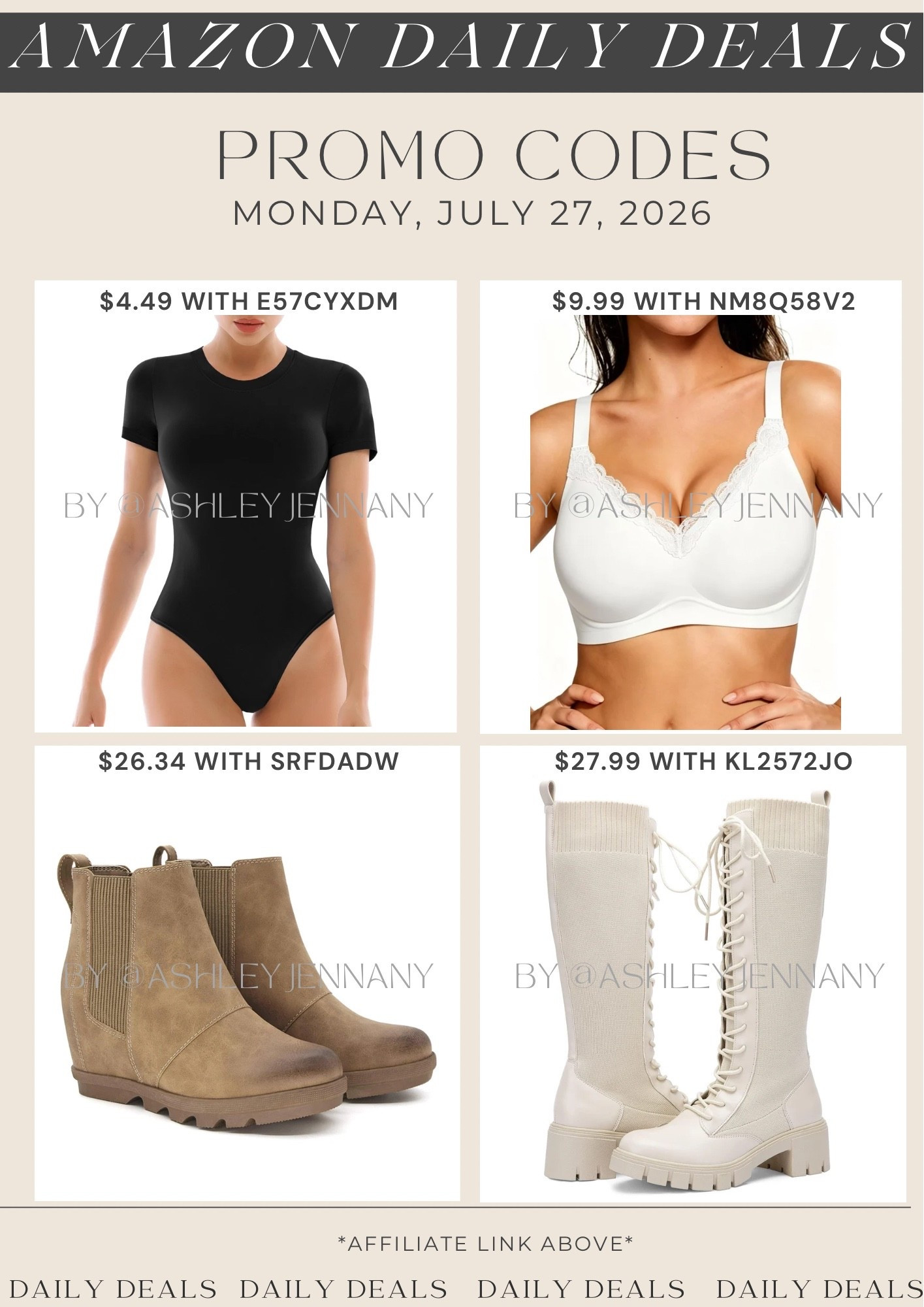 Amazon deals

#LTKSeasonal #LTKMidsize #LTKSaleAlert