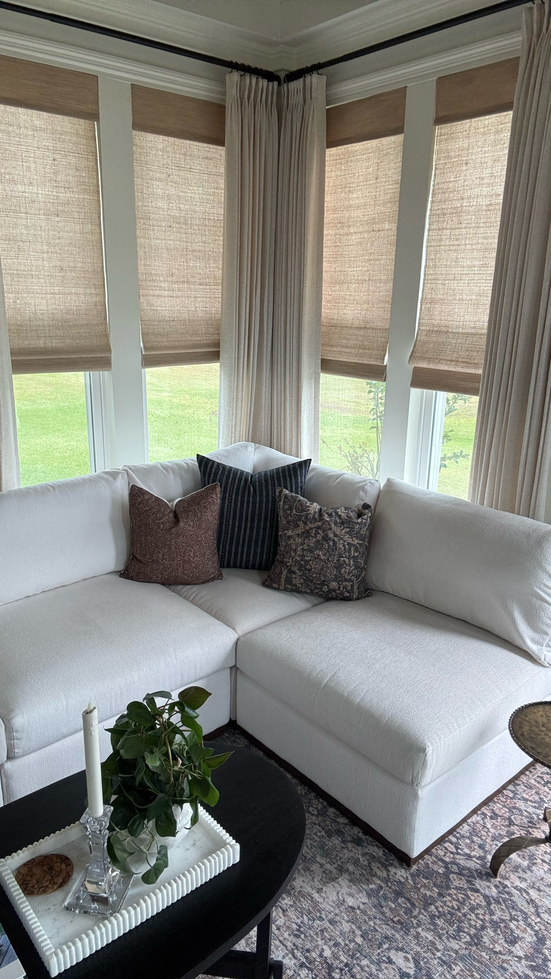 Sometimes the smallest detail can throw off a whole room. For me, it was the drapes in our sunroom. Swapping them out instantly pulled everything together and gave the space the calm, elegant feel I’d been missing. 🌿✨

Home is never really done but every choice can bring it closer to feeling like a retreat.

#attainablestyle #timelessinteriors #curatedspaces #classicandcozy #earthytonehome

#LTKStyleTip #LTKSeasonal #LTKHome