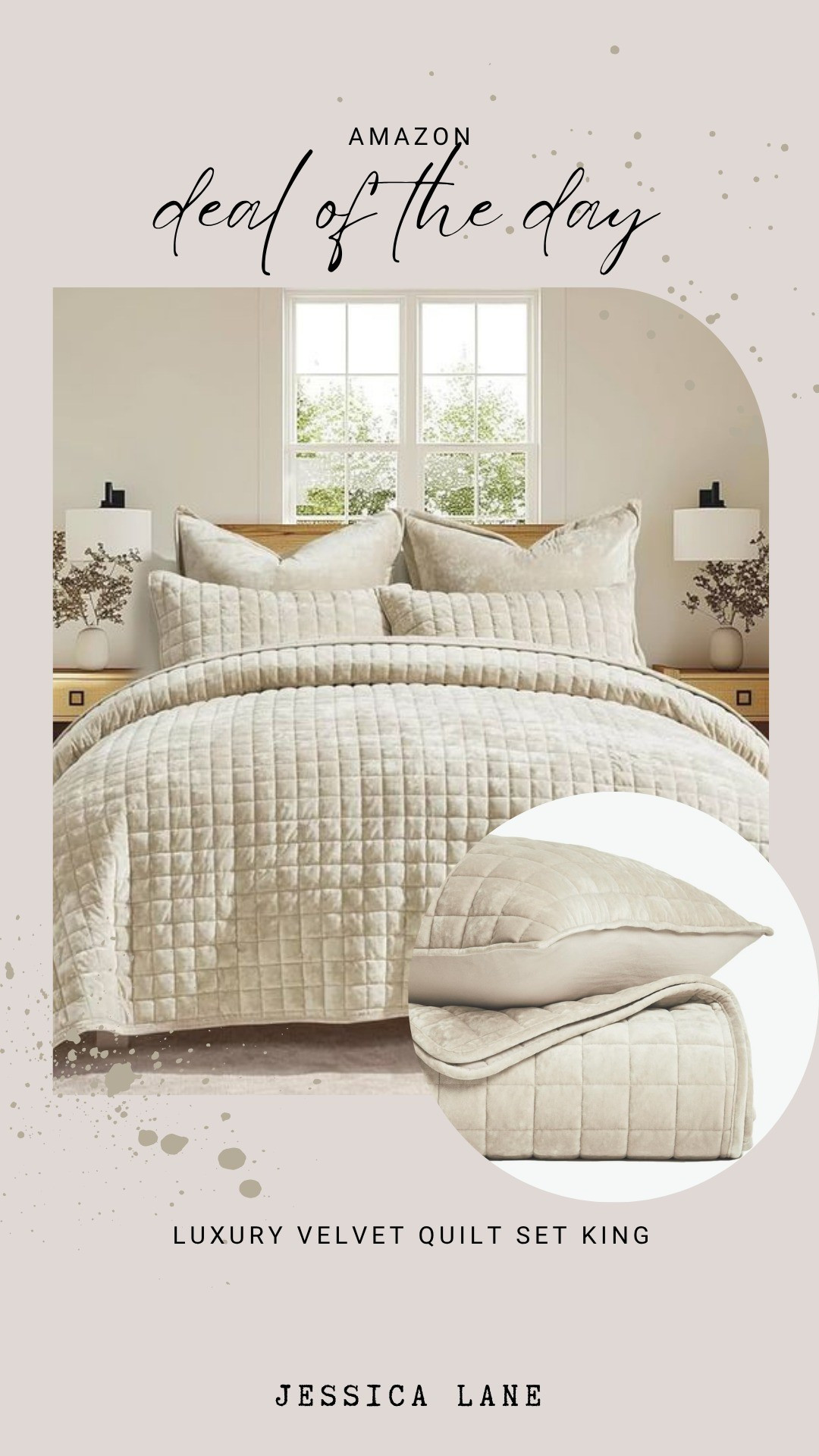 Experience ultimate comfort with this luxury velvet quilt set that adds a sophisticated texture to any bedroom. It is a cozy and stylish upgrade for your bedding collection.#amazonspringsale #bedroomdecor #luxurylinens #amazonhome

#LTKSaleAlert #LTKHome #LTKSeasonal