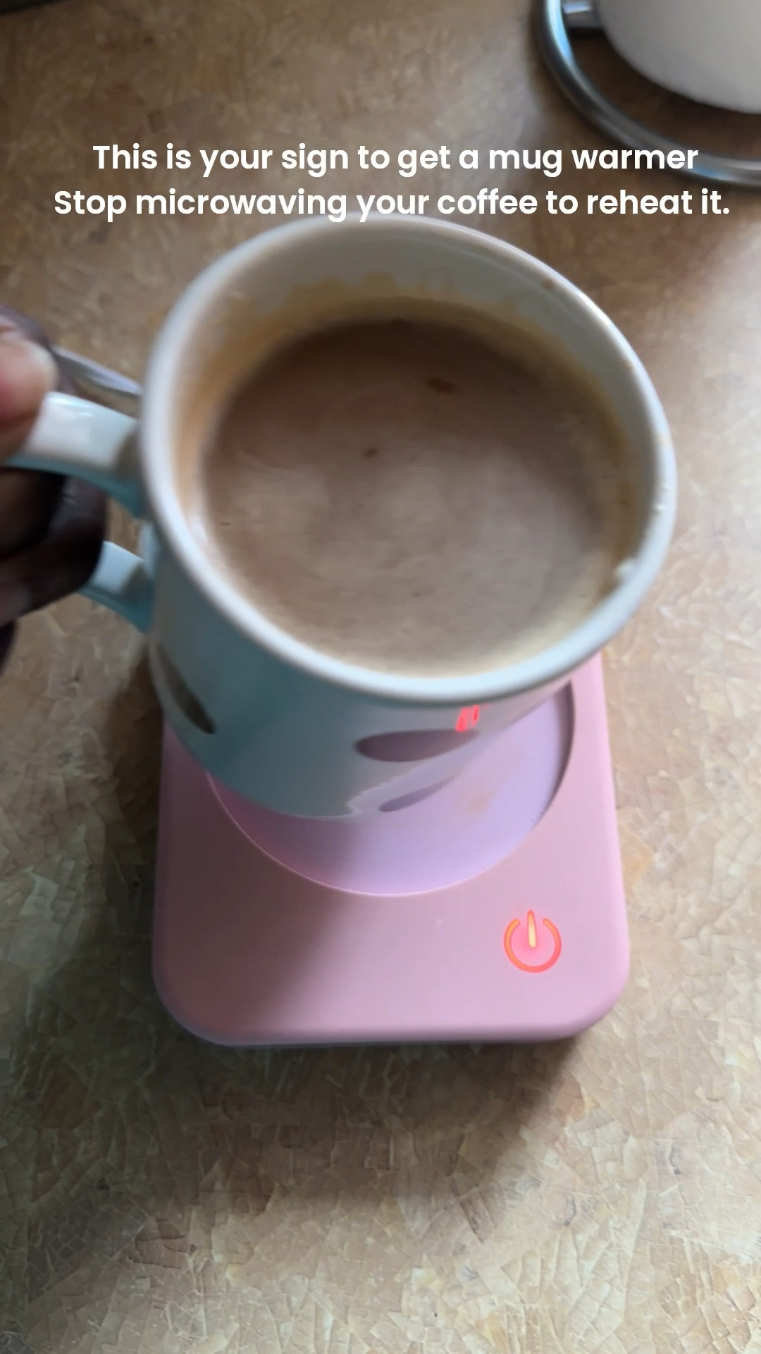 My fave mug warmer. No more microwaving to heat up my drinks. 

#LTKHome