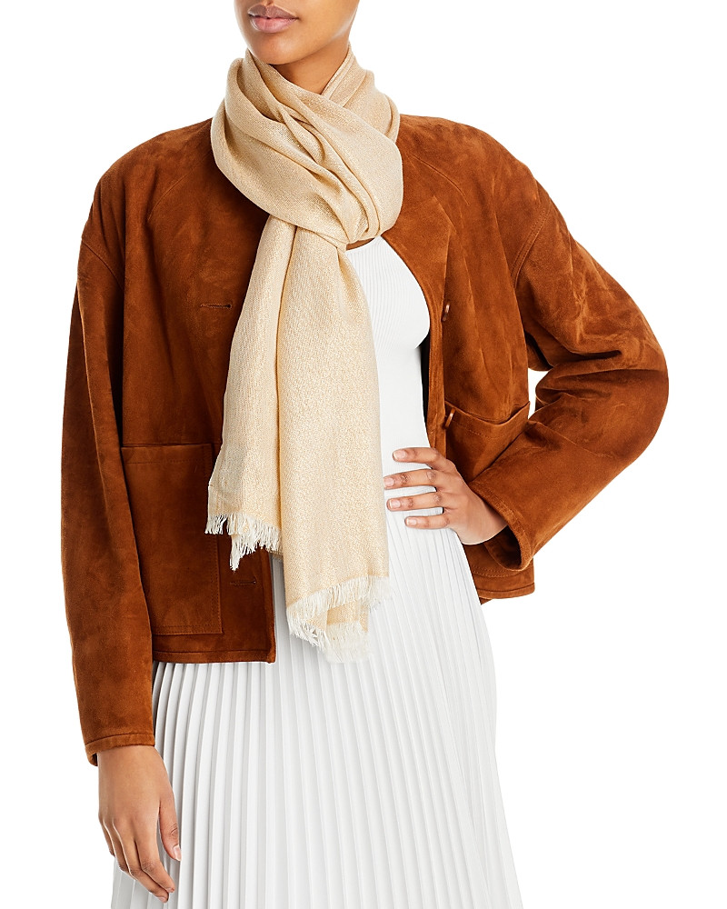 Fraas Solid Metallic Scarf - Exclusive | Bloomingdale's (US)