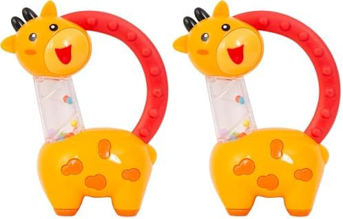 Smart Steps Jerry Giraffe Rattle and Teether (Pack of 2) | Amazon (US)