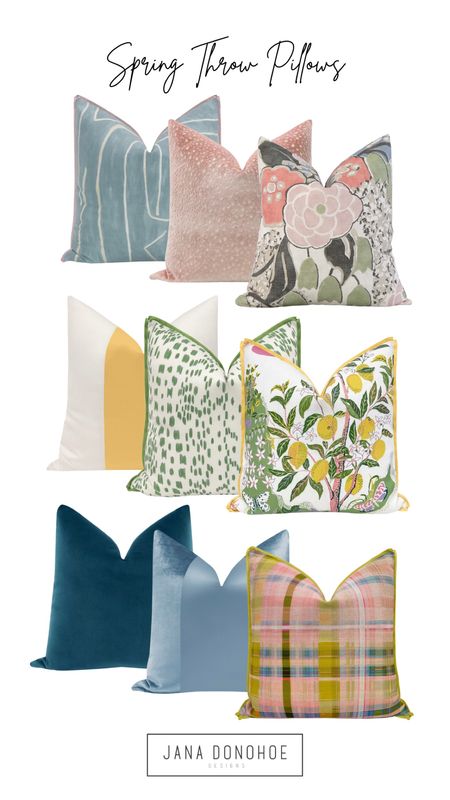One of the easiest ways to refresh your home is with some new throw pillows. These are definitely spring worthy! 

#LTKhome #LTKstyletip #LTKSeasonal