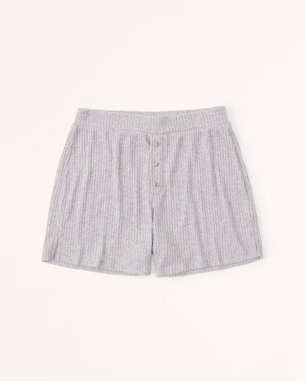 Cozy Rib Lounge Shorts | Abercrombie & Fitch (US)