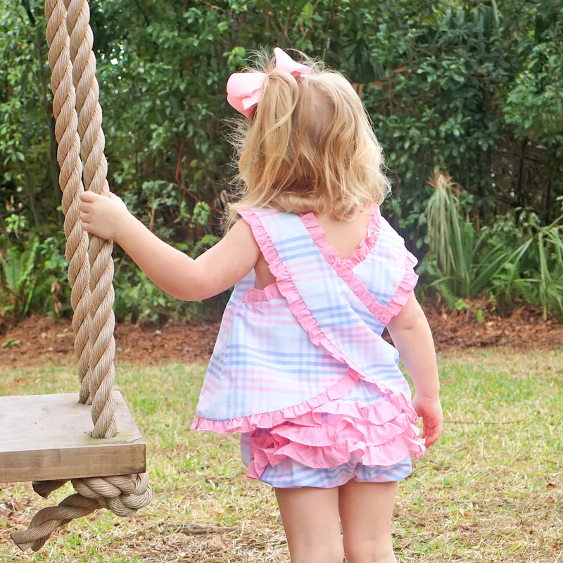 Pastel Plaid Popover Set | Classic Whimsy