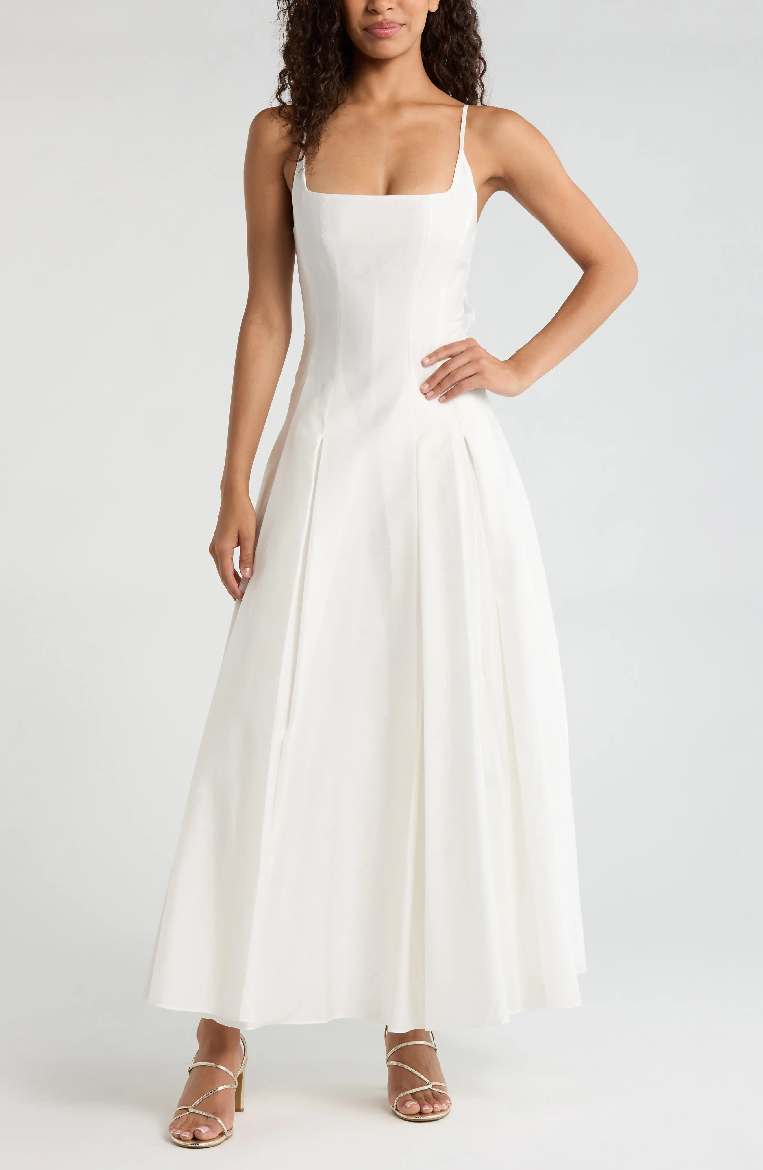 Emery Panel Midi Sundress (Women) | Nordstrom | Nordstrom