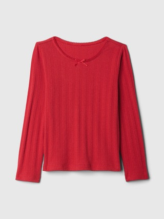 Baby &amp;amp; Toddler Pointelle T-Shirt | Gap (US)