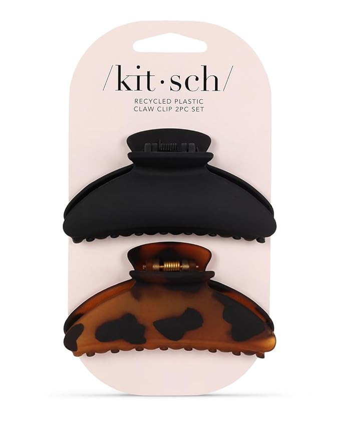 Kitsch Medium Claw Clips - Medium Hair Clips for Women | Stylish Hair Claw Clips for Thick Hair &... | Amazon (US)