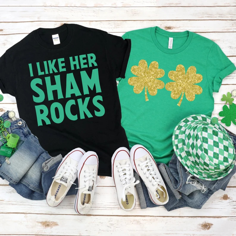 Couples Drinking Shirts, Funny Couples St Patrick's Day Shirts, Skeleton Tshirts, Funny Couples S... | Etsy (US)