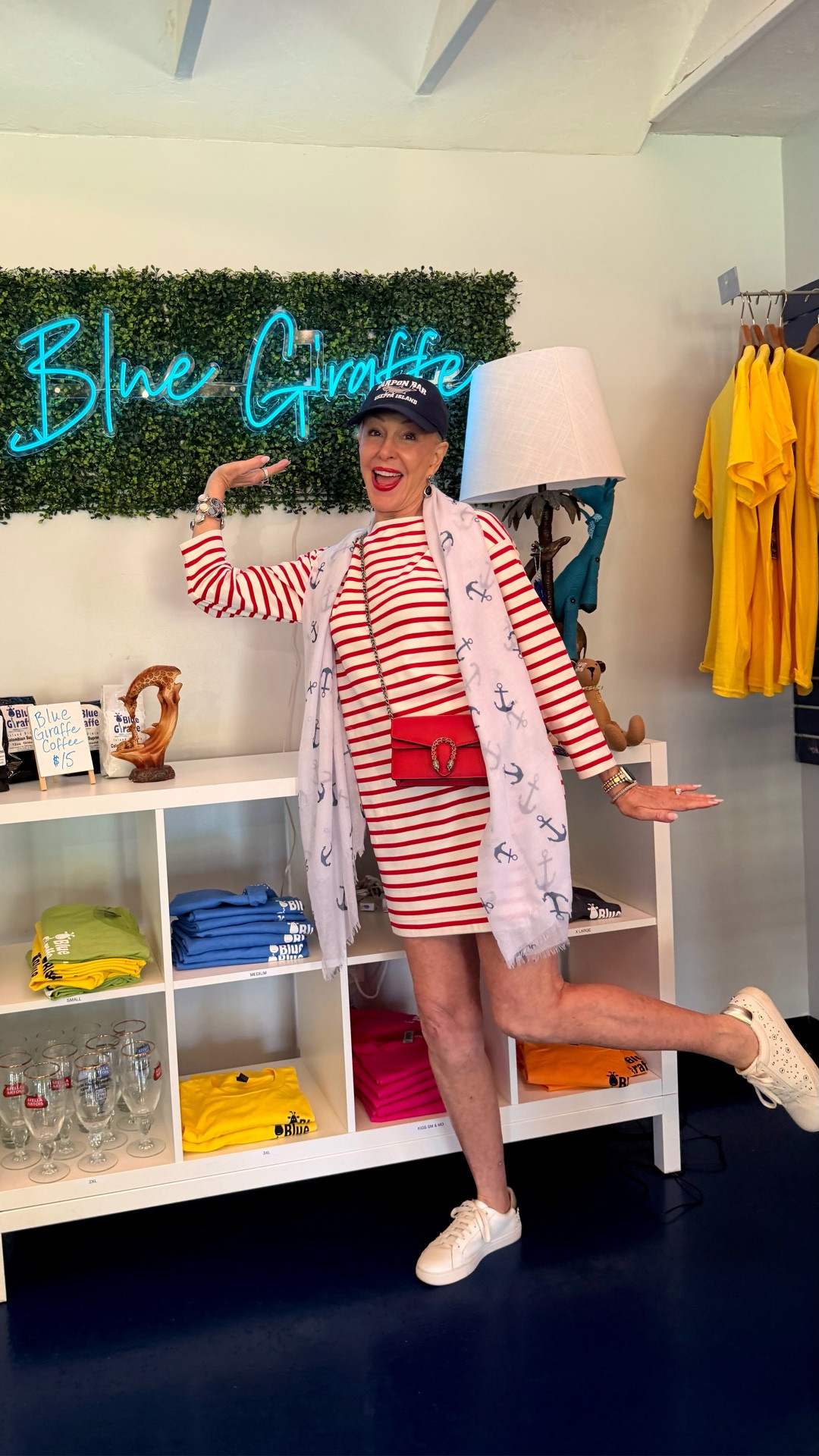 On sale- Dress under $40 by SPANX® Cotton Boatneck Mini Dress is crafted from 100% premium cotton 
Perfect everyday, elevated essential. Sneaker in white a must, baseball cap and red crossbody bag

#LTKSaleAlert #LTKActive #LTKOver40