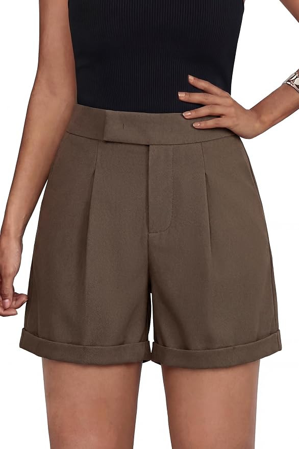 Arach&Cloz Women's Linen Blend Shorts 2026 | Amazon (US)