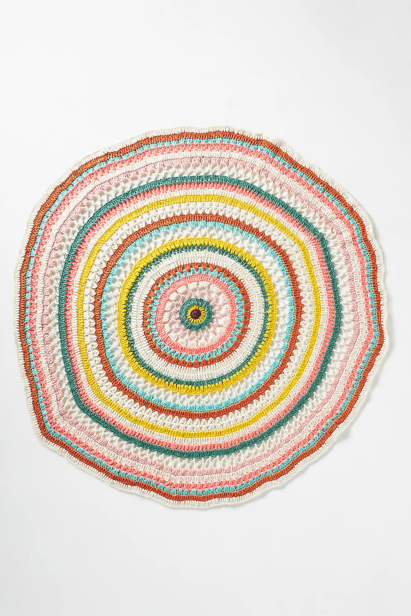 Hand-Crocheted Alexis Throw Blanket | Anthropologie (US)