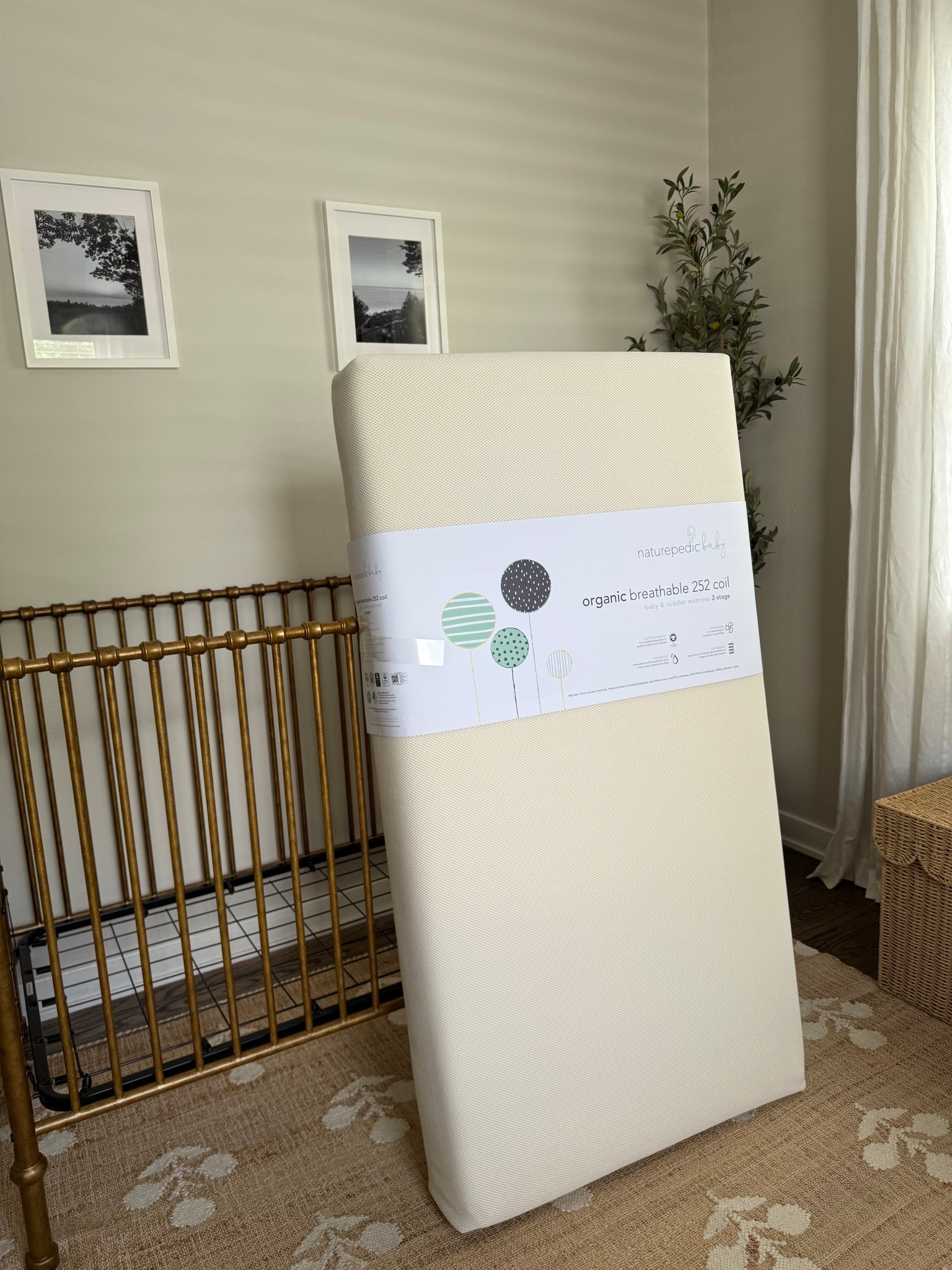 #ad I feel like I’m already in nesting mode trying to get ready for baby number 2! We’re keeping Marlowe in a crib that converts to a toddler bed, which means we needed a new crib mattress for the next baby. We’re so excited about the @naturepedic Organic Breathable Crib Mattress (2-Stage) that’s certified organic, breathable, waterproof and allergy-friendly. 

I really love that this mattress is made with organic materials and it’s easy to wipe clean with the waterproof surface. With baby accidents and spit-up this is so convenient to easily clean! I also like that his mattress offers 2 stages to grow with your baby. One side is extra firm for infants and the other is a little cozier for toddlers. This is so convenient!

We can’t wait to use this mattress with the new baby coming this winter! You can easily shop this mattress and more items from Naturepedic in my LTK Shop. They also make really soft crib sheets and more organic essentials to complete your nursery. 

#naturepedic #comfortwithoutchemicals #organicmattress #EWG 

#LTKHome #LTKBaby #LTKFamily