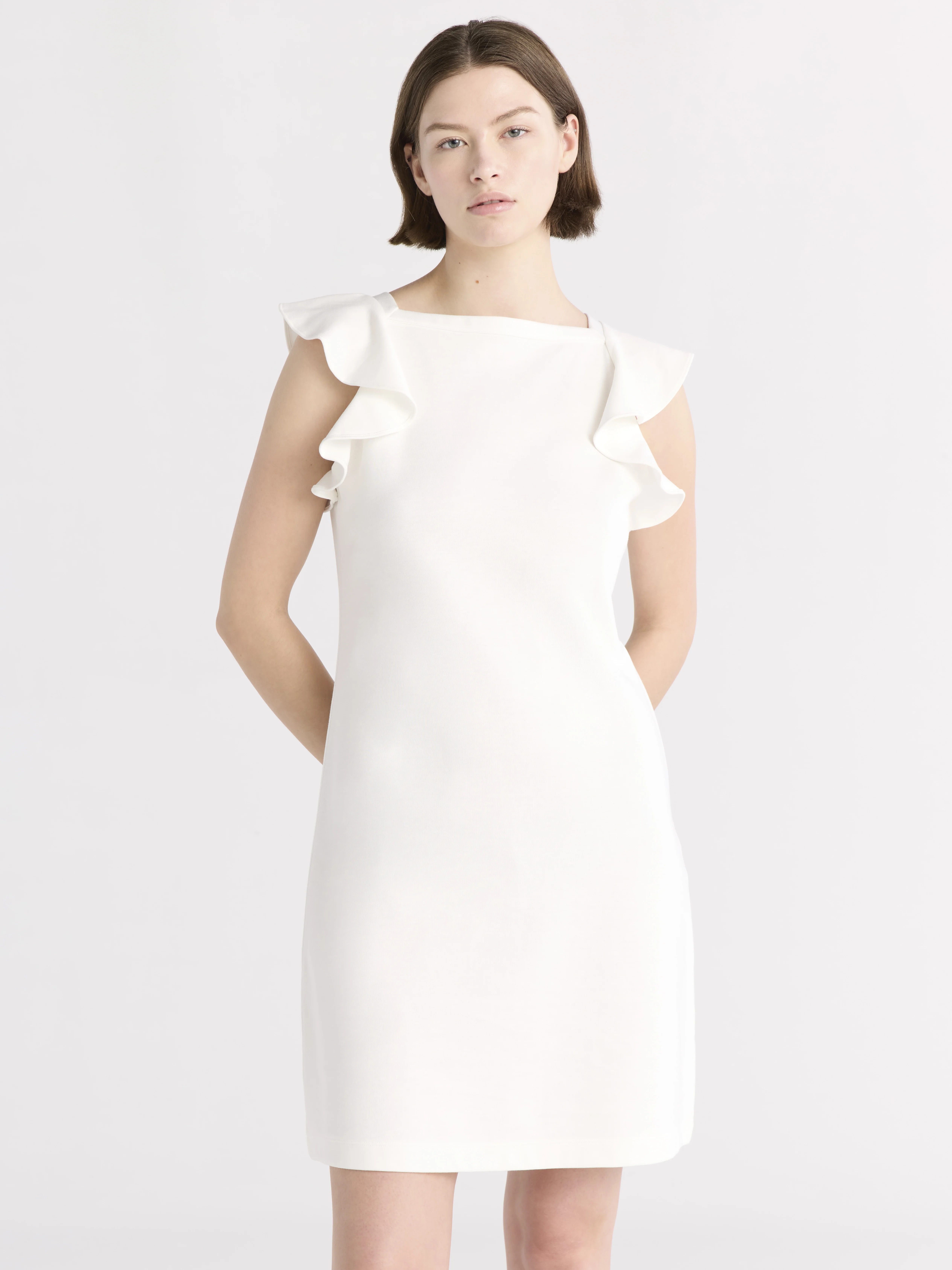 Free Assembly Women's Ruffle Sleeve Tank Dress, Sizes XS-4X | Walmart (US)