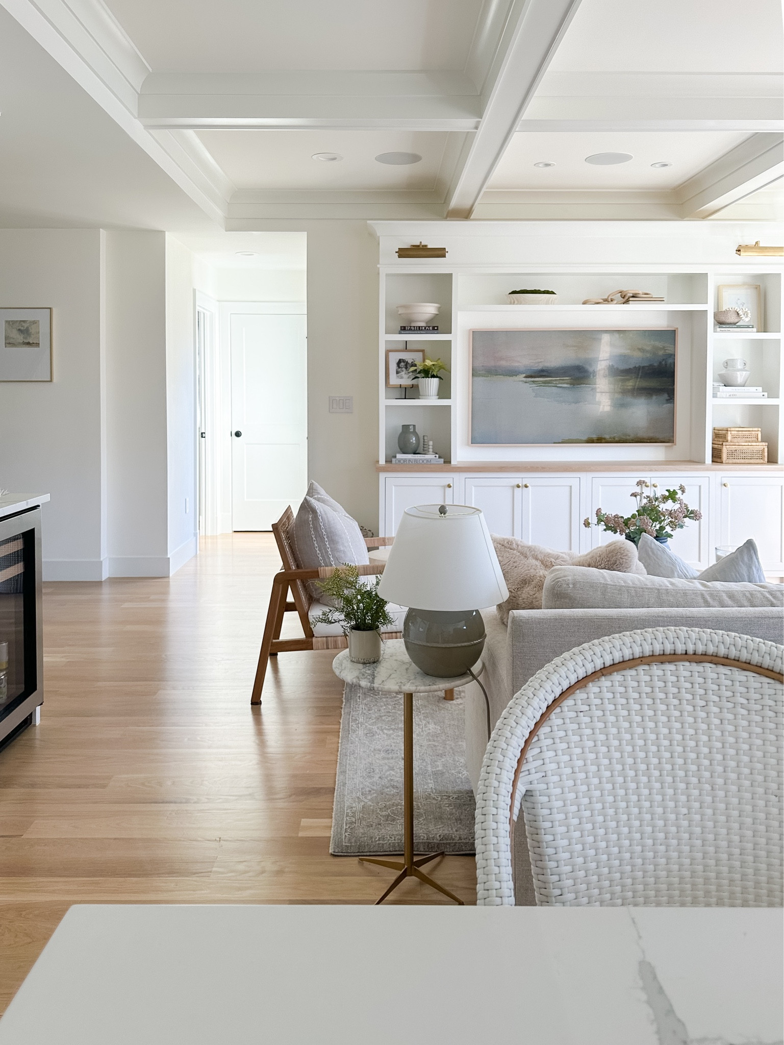 My white media center was custom but I’m linking two similar entertainments centers for pottery barn. Modern coastal home, living room design, studio McGee for target, hearth and hand for target, white interiors. 

#LTKstyletip #LTKhome #LTKsalealert