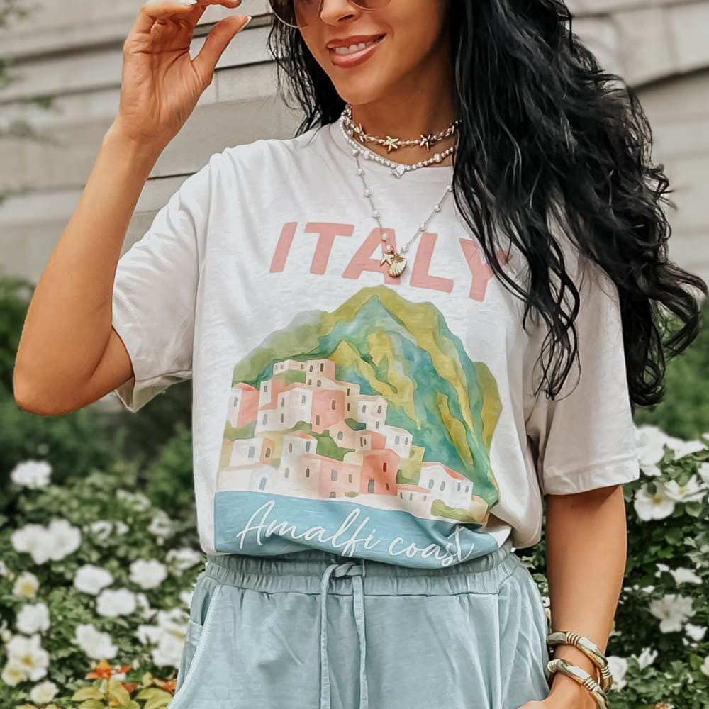 Coastal Italy Tee | Mountain Moverz