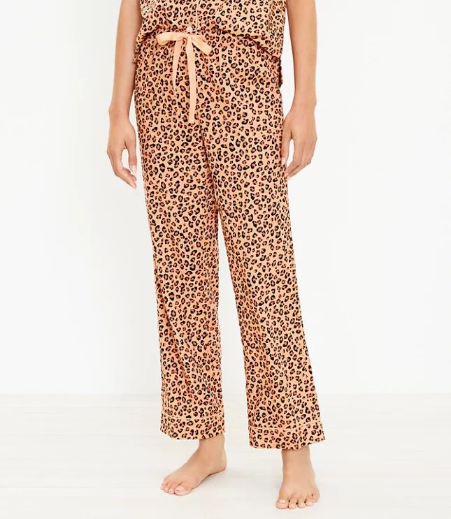 Animal Print Pajama Pants | LOFT