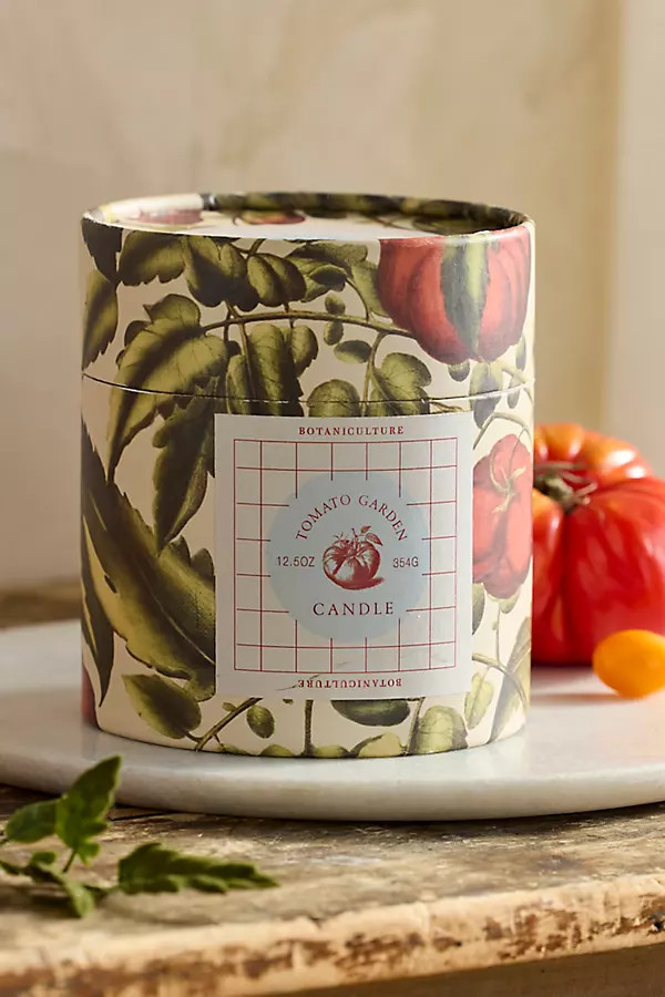 Botaniculture Tomato Leaf Candle | Terrain