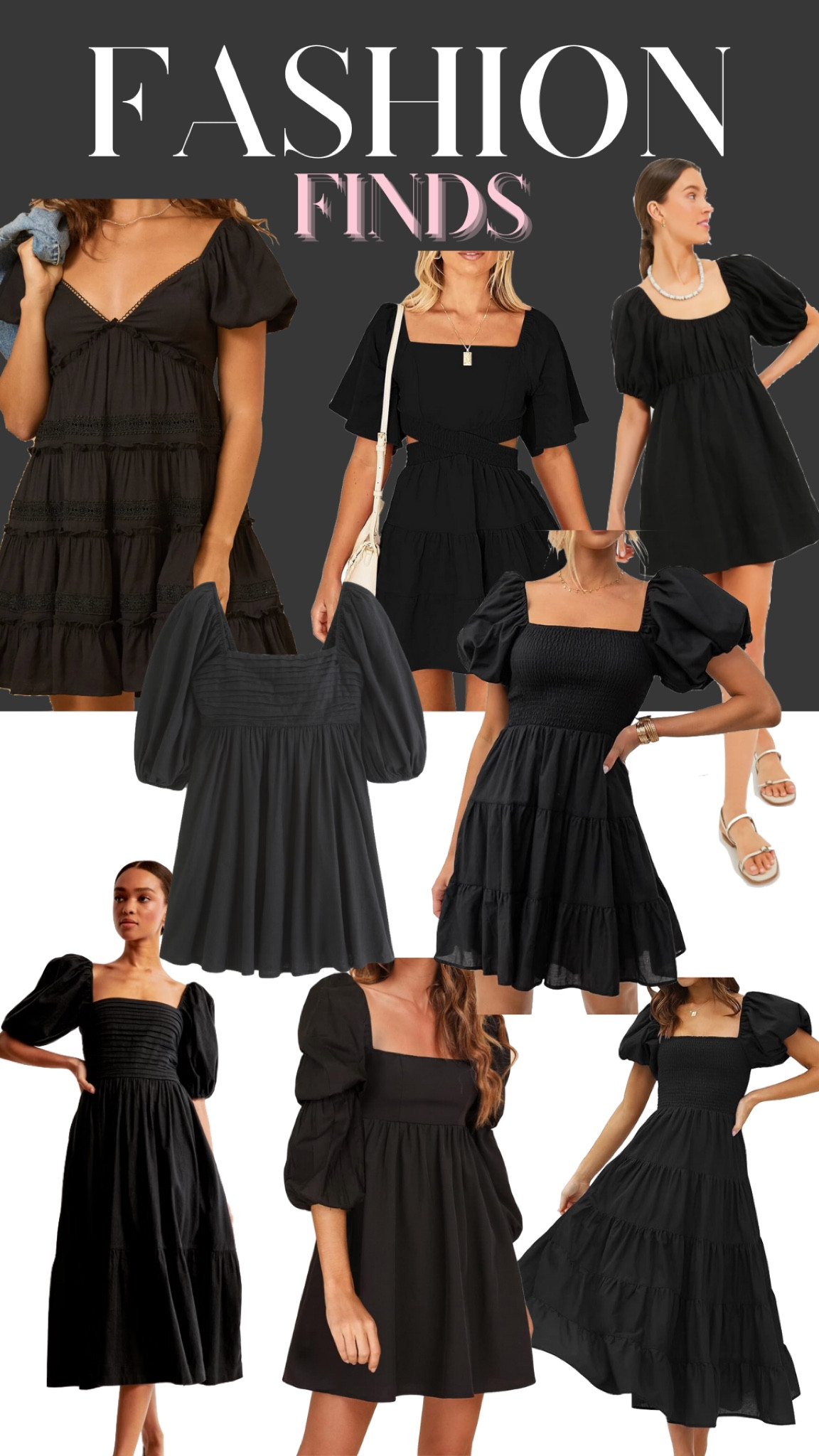 Everyone needs that perfect black dress in their closet! These are a dream with chic puff sleeve details, making it easy to style up or down for any occasion. Whether it’s for date night, a party, or a casual day out, these LBD has you covered! 

#LTKSaleAlert #LTKStyleTip #LTKFindsUnder100