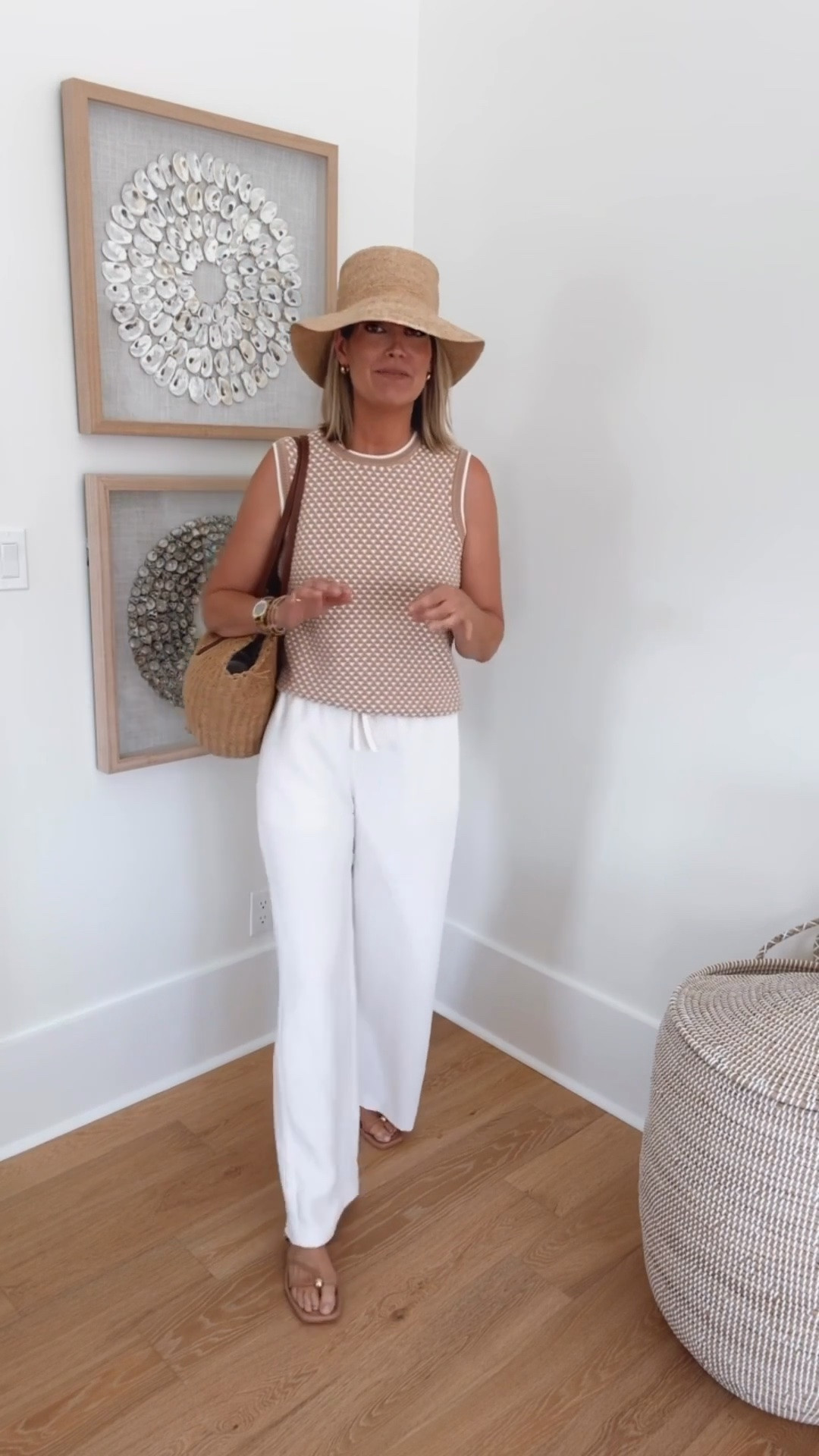 I am 5’11” wearing small tall wide leg pants and small top.  These pants do not wrinkle!!! So they’re perfect for travel

#LTKTall #LTKootd #LTKSeasonal #LTKTravel