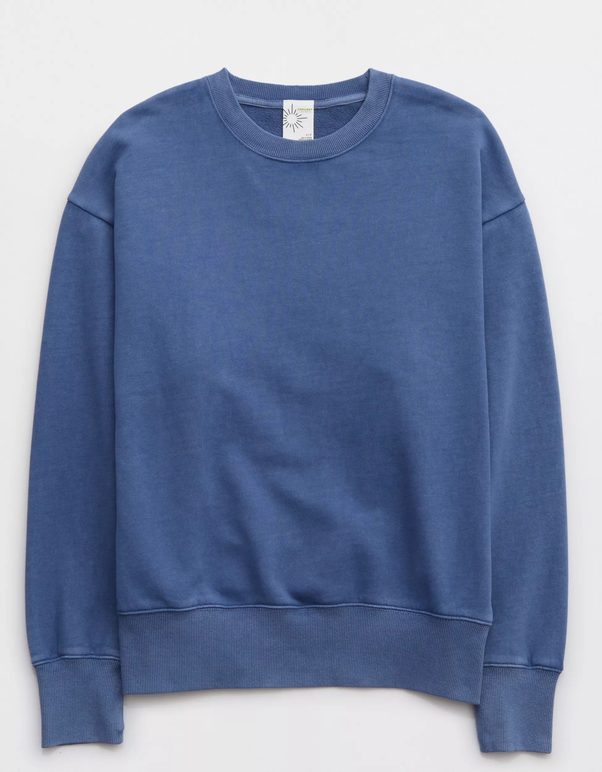 OFFLINE By Aerie Throw-back Oversized Fleece Crew | Aerie