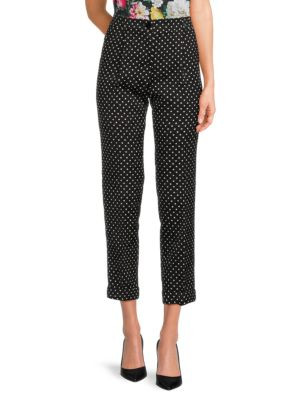 Dolce&Gabbana Dot Print Trousers on SALE | Saks OFF 5TH | Saks Fifth Avenue OFF 5TH