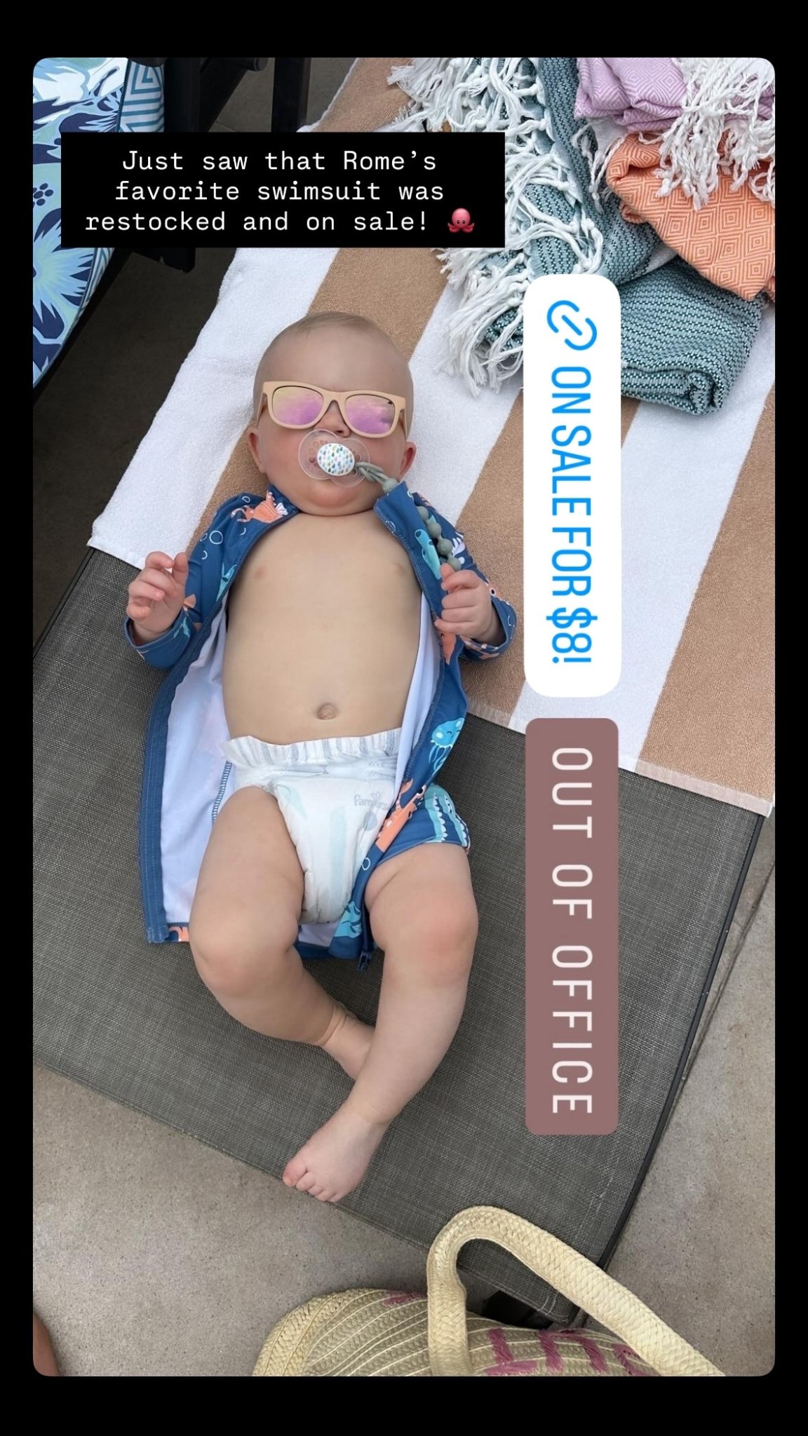 Just saw that Rome’s favorite swimsuit was restocked and on sale! 🐙

#LTKTravel #LTKKids #LTKBaby