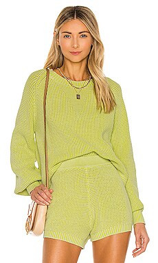 Central Park West Pullover in Citron from Revolve.com | Revolve Clothing (Global)