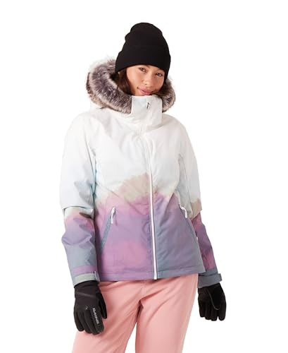 Roxy Women's Ski Jacket – 10K Waterproof, Insulated, PFAS-Free, Removable Faux Fur Hood, Blurry Escape, X-Small | Amazon (US)