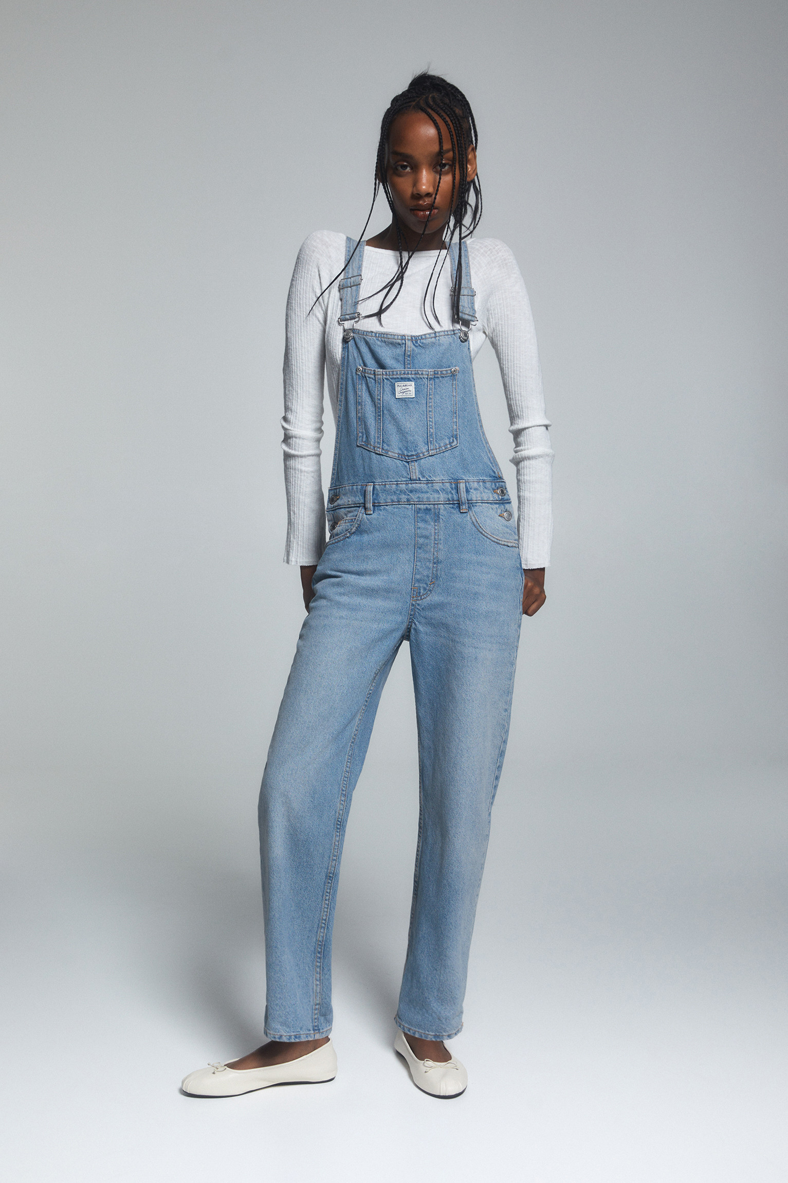 Denim dungarees | PULL and BEAR UK