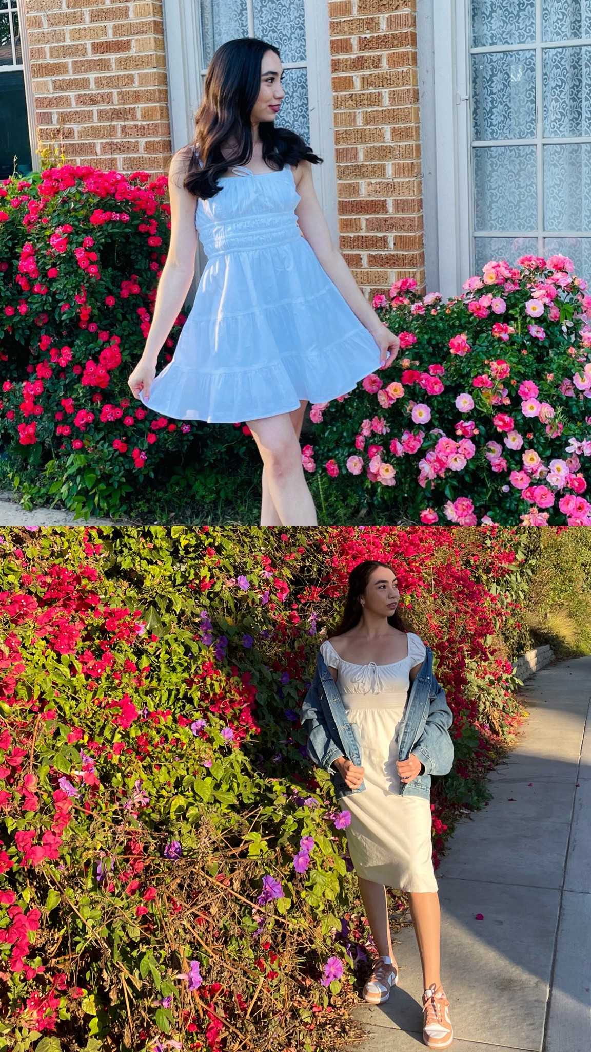 Looking for the perfect white dress? These are my two favorites! One is mini and one is midi perfect for every occasion. I love having a great white dress because you can just throw it on for a spring outfit.🌞🤍

Both are lined and not see through! I am wearing size small in both.

#LTKSeasonal #LTKwedding #LTKstyletip