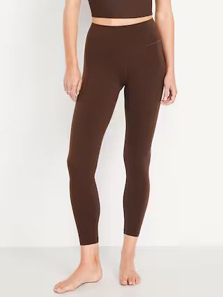 High-Waisted StudioSmooth 7/8 Leggings | Old Navy (US)